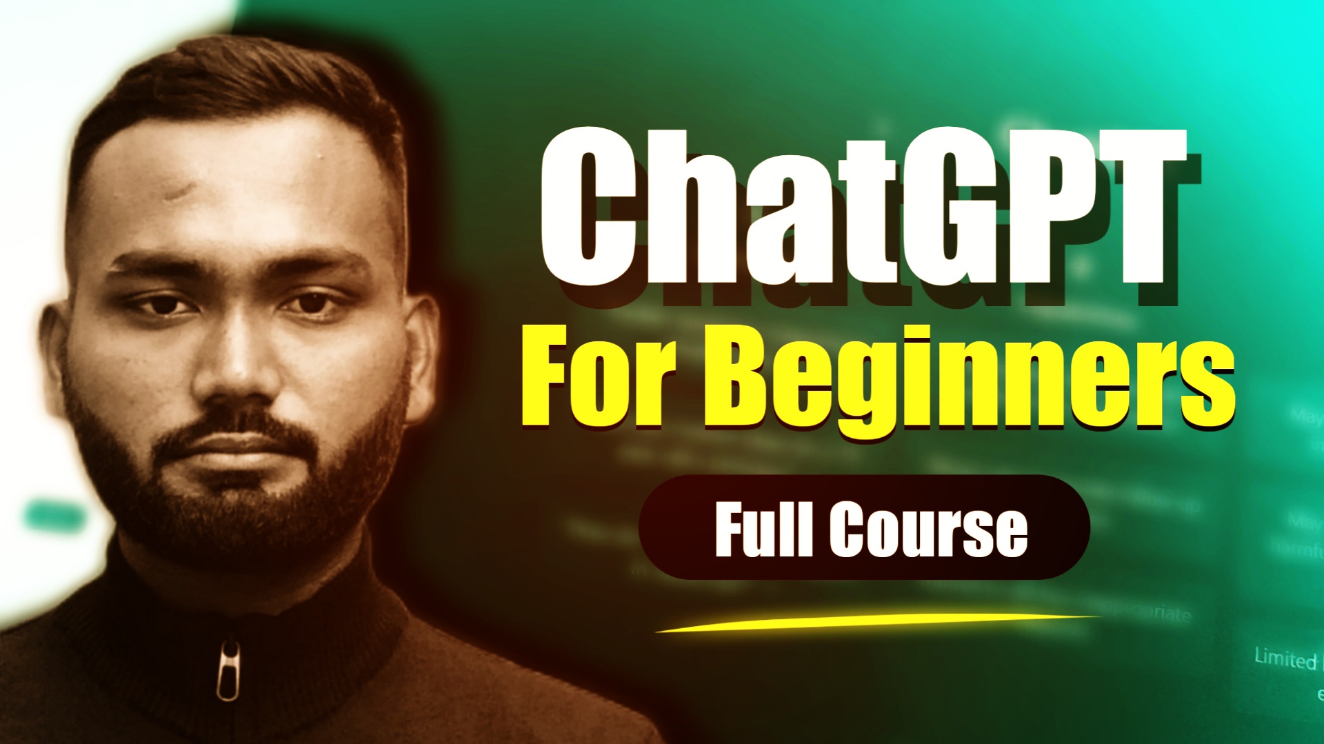 ChatGPT Crash Course For Beginners Full Explained